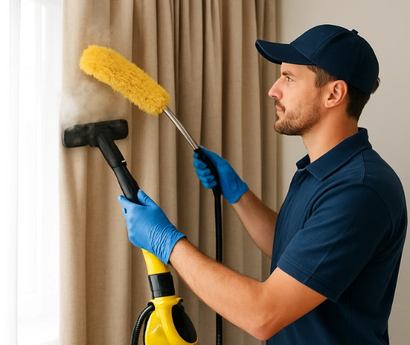 Trusted drapes cleaning technician Matty Curtain Cleaning londonderry-nsw QLD